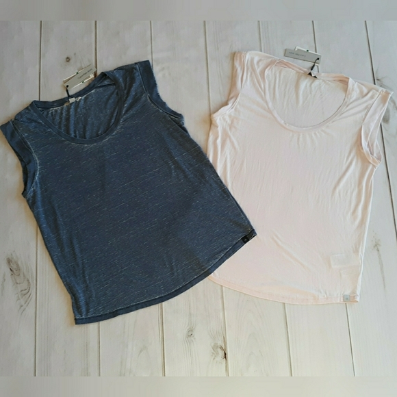 Calvin Klein Tops - NWT Calvin Klein Vintage Look Set of 2 Muscle T's!